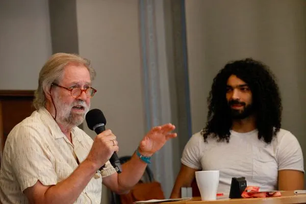 Michael Kleff and Ramy Essam